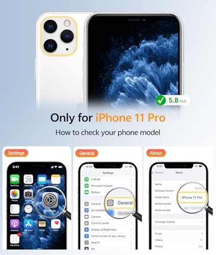 FNTCASE for iPhone 11 Pro Case, Fit for Magsafe, Translucent Matte Back - Image 2