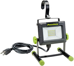 PowerSmith LED Work Light with Metal Stand and Sealed Power Switch 2000 Lumens PWLS020H by PowerSmith