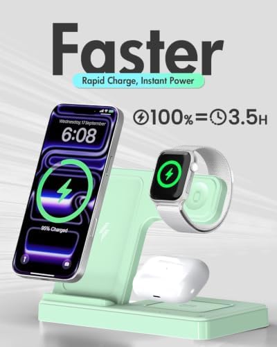 GETPALS Wireless Charger iPhone Charging Station for Apple Multiple Devices - Image 5
