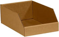 Tape Logic TLBINMT1012K Open Top Bin Boxes, 10" x 12" x 4-1/2", Kraft (Pack of 25) by TapeLogic