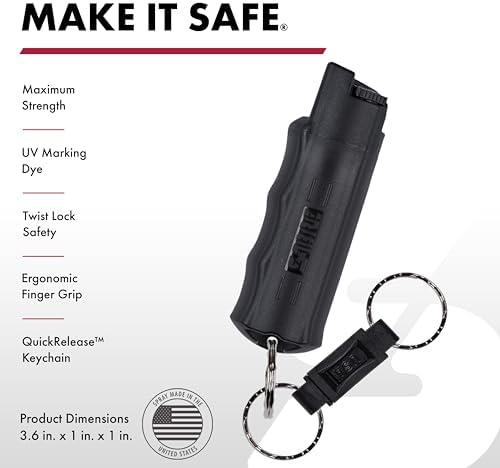 SABRE Runner Pepper Gel Spray for Running, Walking & Personal Safety - Image 2