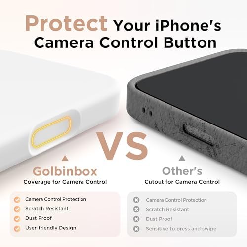GolbinBox Magnetic for iPhone 18 Pro Max Case/17 Pro Max Case, White - Image 3