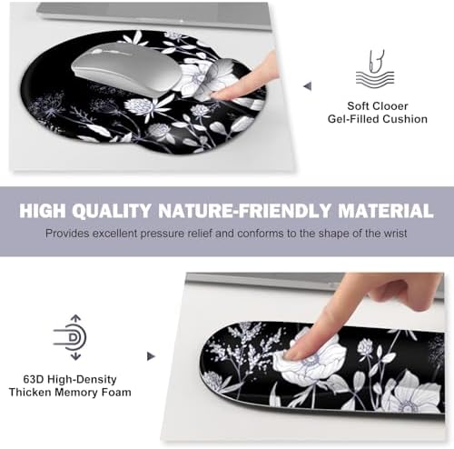Gaming Mouse Pad, Large Desk Mat, 4in1 XXL Mousepad Cute Desk Pad Protector - Image 4