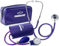 PrimaCare DS-9197-PU Manual Blood Pressure Cuff with Stethoscope, Purple by Primacare