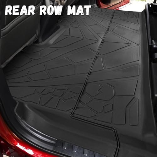 Floor Mats for Ford F150 2015-2026 SuperCrew/Lightning 2022-2026, Custom Fit TPE All Weather Floor Liners, 1st & 2nd Row F150 Car Accessories - Image 5