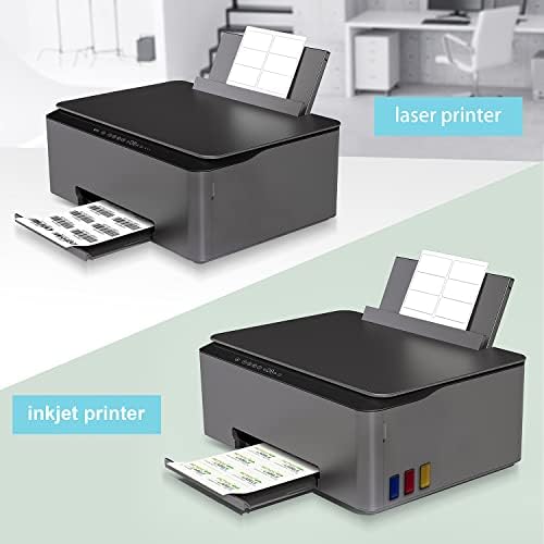 Methdic Shipping Labels 2"×4" 300 Labels Sticker Paper for Laser/Ink Jet Printer Mailing Labels 8.5"*11" White 10 per Sheet - Image 3