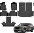 Auxko Floor Mats Cargo Mat Backrest Mat for Ford Explorer 2020-2026 by AUXKO