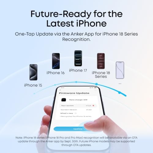 Anker Nano Smart Display Charger, 45W Max USB C Charger for iPhone 18 Pro - Image 4