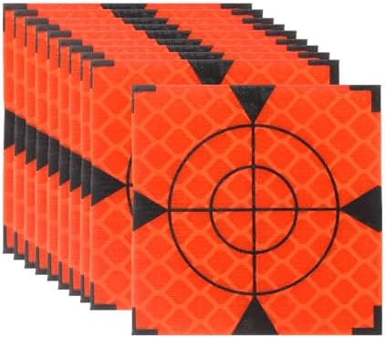 PATIKIL Survey Reflector Target Self-Adhesive Reflective Sheet Surveying Target Mark Tape, Suit for Ship Inspection by PATIKIL