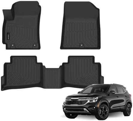 AUXKO All Weather Floor Mats for Kia Seltos 2021-2026 by AUXKO