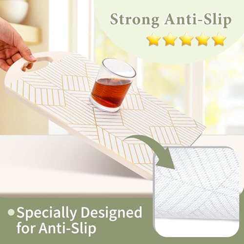 Shelf Liners for Kitchen Cabinets 35.4in x 30FT Non Adhesive Cabinet Liner - Image 2