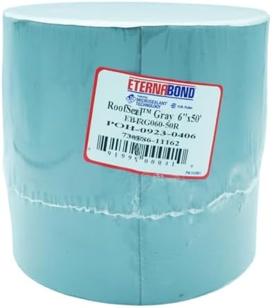 EternaBond RoofSeal Gray 6" x50' MicroSealant UV Stable RV Roof Seal Repair Tape | 35 mil Total Thickness - EB-RG060-50R - One-Step Durable, Waterproof and Airtight Sealant - Image 4