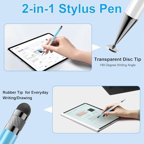 Bopomofo Stylus(5 Pcs),2-in-1 Stylus Pen for Touchscreen,Capacitive Stylus - Image 2