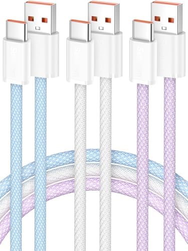 Senetem USB C Cable 3FT+6FT+10FT, USB A to Type C 3A Fast Charger Cord by Senetem