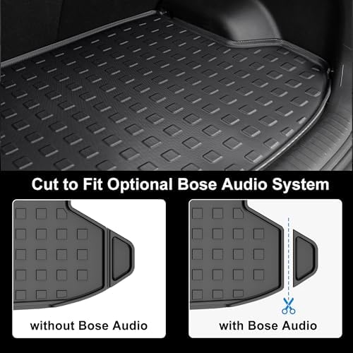 Cargo Mat Custom Fit for 2022-2025 2026 Hyundai Tucson Cargo Liner Trunk Mat - All Weather Cargo Mat Trunk Liner for 2026 2025 2024 2023 2022 Tucson Accessories Black - Image 2