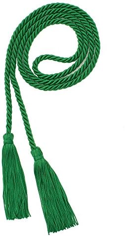 Tassel Depot Graduation Honor Cord - Kelly - Every School Color Available - Made In Usa by TasselDepot