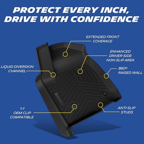 Michelin Vehicle Mats for 2019-2026 Chevy Silverado/GMC Sierra 1500 - Image 2