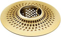 LKEYE Shower Drain Hair Catcher/Bathroom Drain Cover/Bathtub Drain Strainer/Shower Stall Drain Protector(Bronze) by LEKEYE