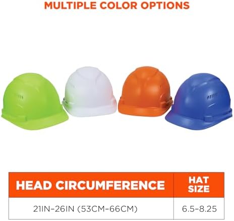 Ergodyne Skullerz 8966 Lightweight Cap-Style Hard Hat with Adjustable Venting - Type 1, Class C - Image 6