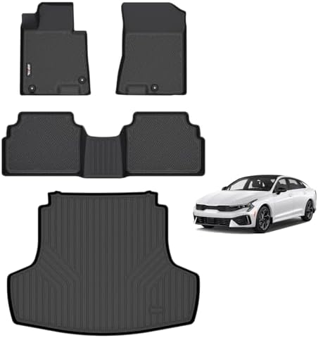 AIPOIL® Custom Fit TPE Floor & Cargo Liners for 2021-2026 Kia K5 by AIPOIL