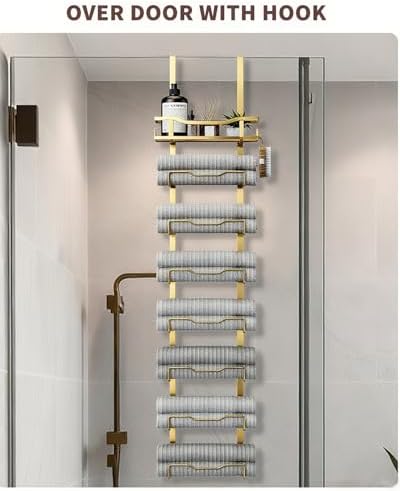 Aetyord Hanging Towel Racks for Bathroom Storage - Image 3