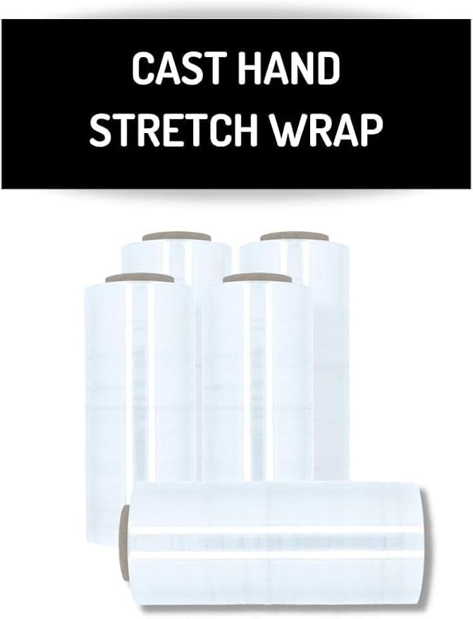 PSBM 256 Rolls 12 Inch x 1500 Feet 80 Gauge Stretch Film/Wrap, Heavy Duty - Image 2