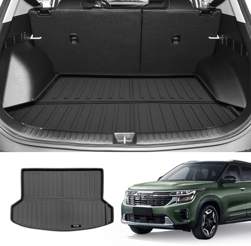 Custom for 2021-2026 Kia Seltos Cargo Mats Trunk Liner All Weather TPE Protection Mat Accessories (for 2021-2026 Kia Seltos) - Image 2