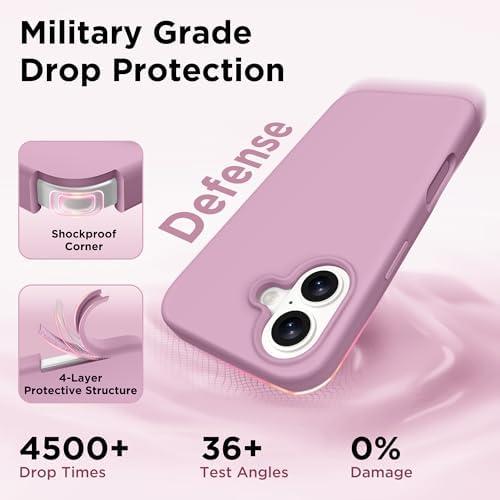GolbinBox Magnetic for iPhone 17 Case, Silicone Cover, Roland Purple - Image 6