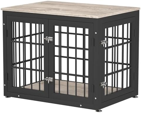rehomerance 32" Heavy Duty Dog Crate Furniture for Small and Medium Dogs by Rehomerance