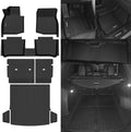 Naibeve Floor Mats for 2025 2026 Mazda CX-50 Hybrid (Not for Gas) - All Weather Custom for Mazda CX-50 Hybrid Floor Mats & Cargo Mat and Backrest Mats Interior Accessories by NAIBEVE-USA