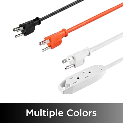 UltraPro 25 Ft Indoor Extension Cord Multiple Outlets 3 Outlet - Image 4