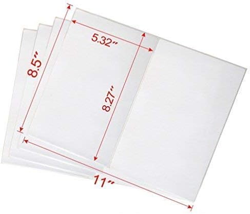 Shipping Label with Rounded Corner, 8.5 x 5.5 Inches Half Sheet Self Adhesive - Image 3