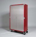 Heavy Duty Storage Solid Stainless Steel Cabinet by Unknown