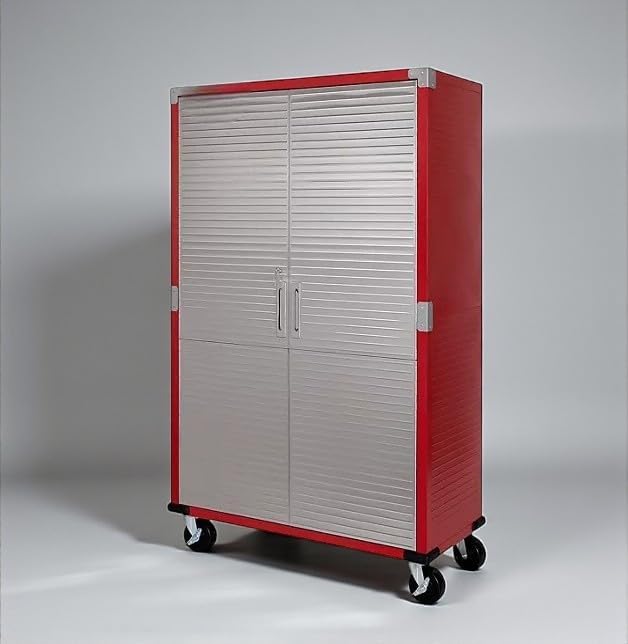 Heavy Duty Storage Solid Stainless Steel Cabinet by Unknown