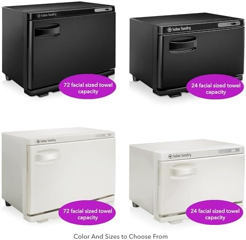 Salon Sundry Professional High Capacity Hot Towel Warmer Cabinet - Facial Spa and Salon Equipment - White - Image 6