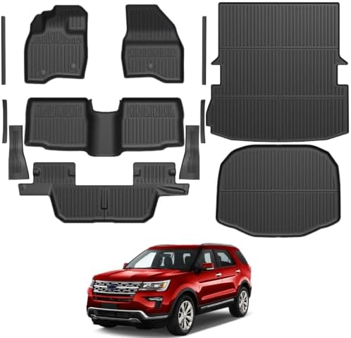 Floor Mats for 2015-2019 Ford Explorer Accessories by GALVAGNITE
