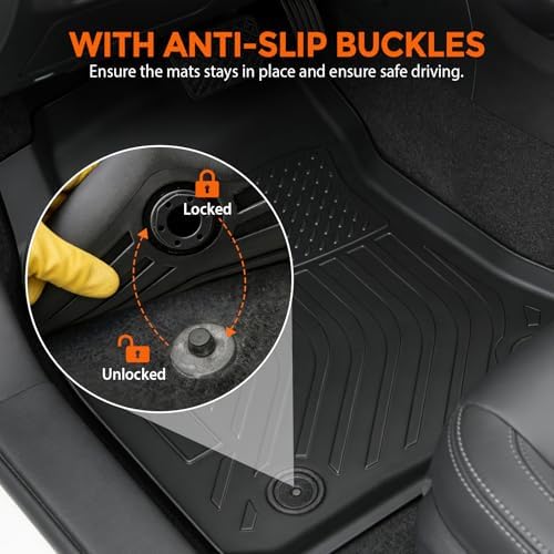 Floor Mats for Dodge Challenger RWD 2015-2023 - Image 5