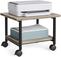 VASAGLE 2-Tier Printer Stand with Locking Wheels, Under Desk Printer Table by VASAGLEbySONGMICSHOME