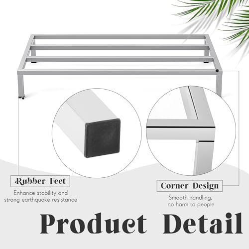 MorningRo 2 Pack Dunnage Rack 48" Long x 24" Wide, 7.9" Height - Image 5
