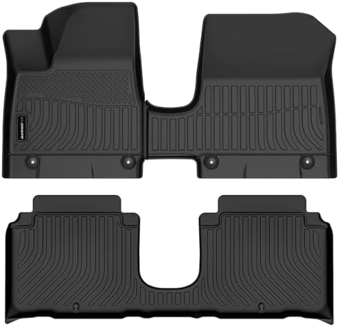 AUXKO All Weather Floor Mats for Hyundai IONIQ 5 2026 2025 Movable Console - Image 2