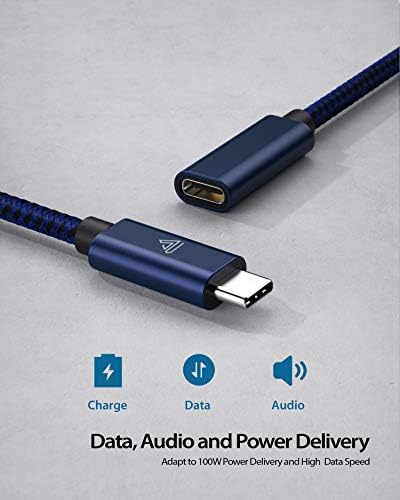 Faracent USB C Extension Cable (20Gbps/240W/3.3FT) 4K@60Hz - Image 3