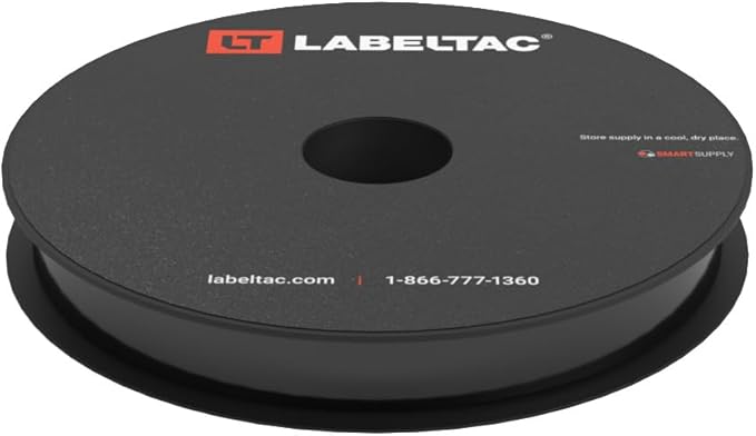 LT4/LT4P/LTPX Label Supply 0.5" x 150' Black by LabelTac