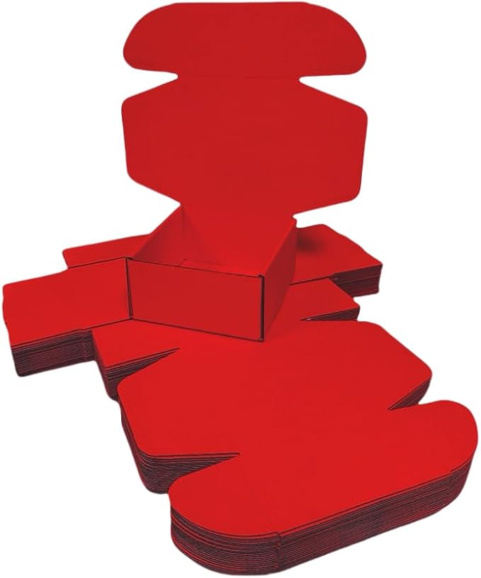 15 Pcs 6 x 6 x 3 inches Corrugated Cardboard Gift Boxes Recyclable Shipping - Image 3