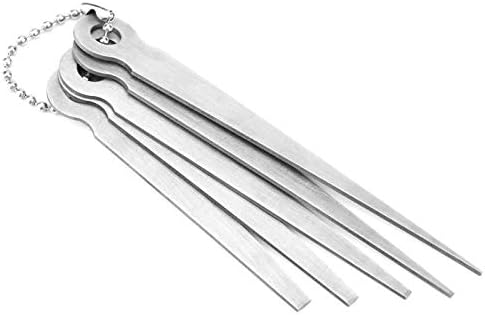 LiebeWH Taper Gage Set Stainless Steel Taper Feeler Ruler Hole Inspection Tool for Measuring Inner Diameter Welding Gap Gauge - Image 6