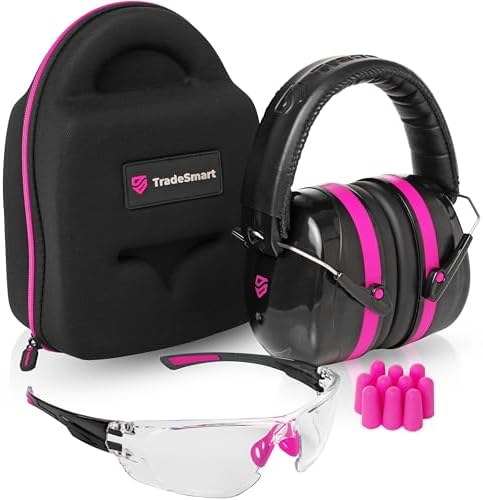 TradeSmart Shooting Ear & Eye Protection Kit, Combined NRR 38 by TradeSmart