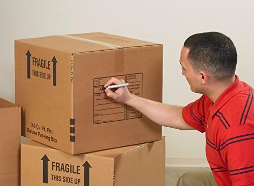 Aviditi 181824DPB Deluxe Packing Corrugated Cardboard Box 18" L x 18" W x 24" H, Kraft, for Shipping, Packing and Moving (Pack of 15) - Image 5