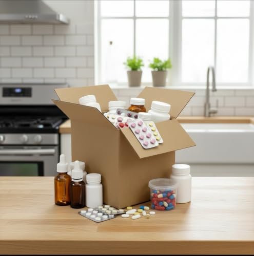 Corrugated Shipping Boxes, 8 x 8 x 8 inch, 15 Pack - Image 5