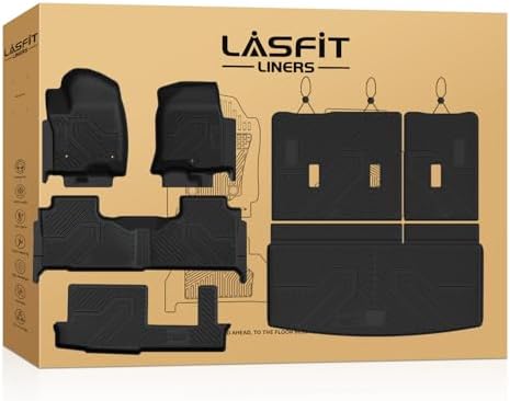 LASFIT Floor Mats for Chevy Tahoe/GMC Yukon/Cadillac Escalade 2021-2026 by LASFIT