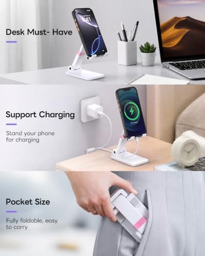 Cell Phone Stand Cute Mobile Holder For iPhone Desk Office Accessories - Image 2