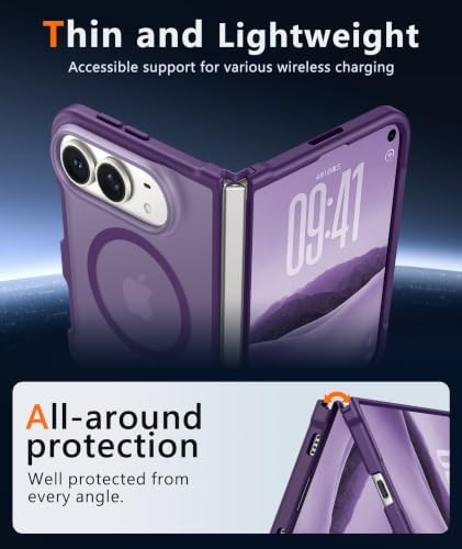 FNTCASE for iPhone Duo Case, with Screen Protector, Compatible with Magsafe - Image 2